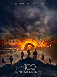 Les 100 saison 4 poster