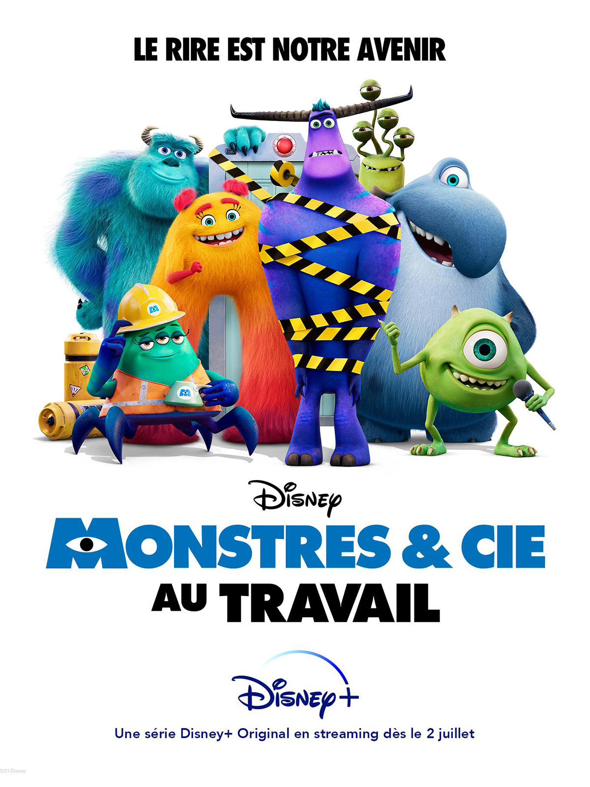 Monstres et Cie : Au travail saison 1 poster