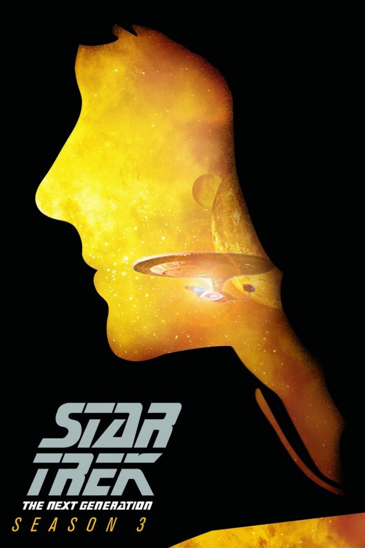 Star Trek : la nouvelle génération saison 3 poster