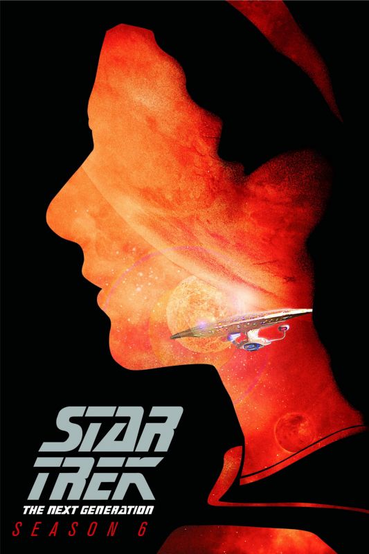 Star Trek : la nouvelle génération saison 6 poster